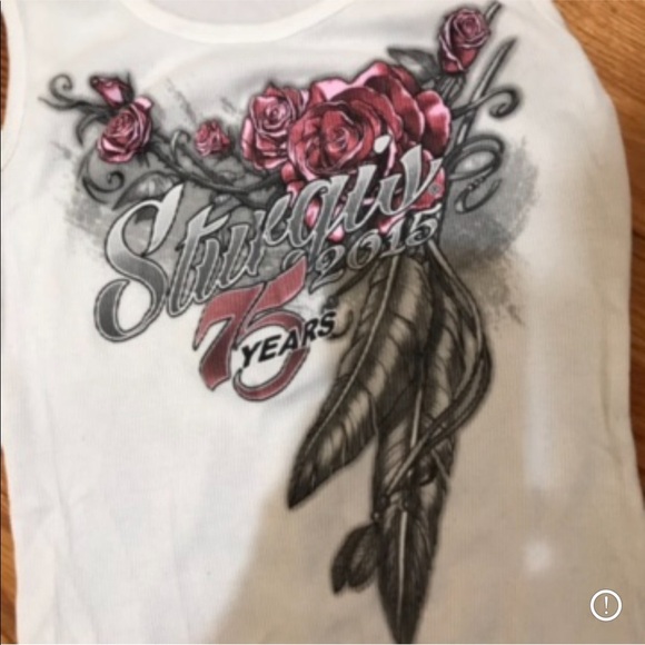 🏍VINTAGE Harley Davidson Sturgis Tank - Picture 4 of 8
